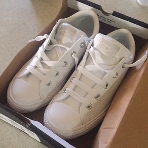 White Converse shoes